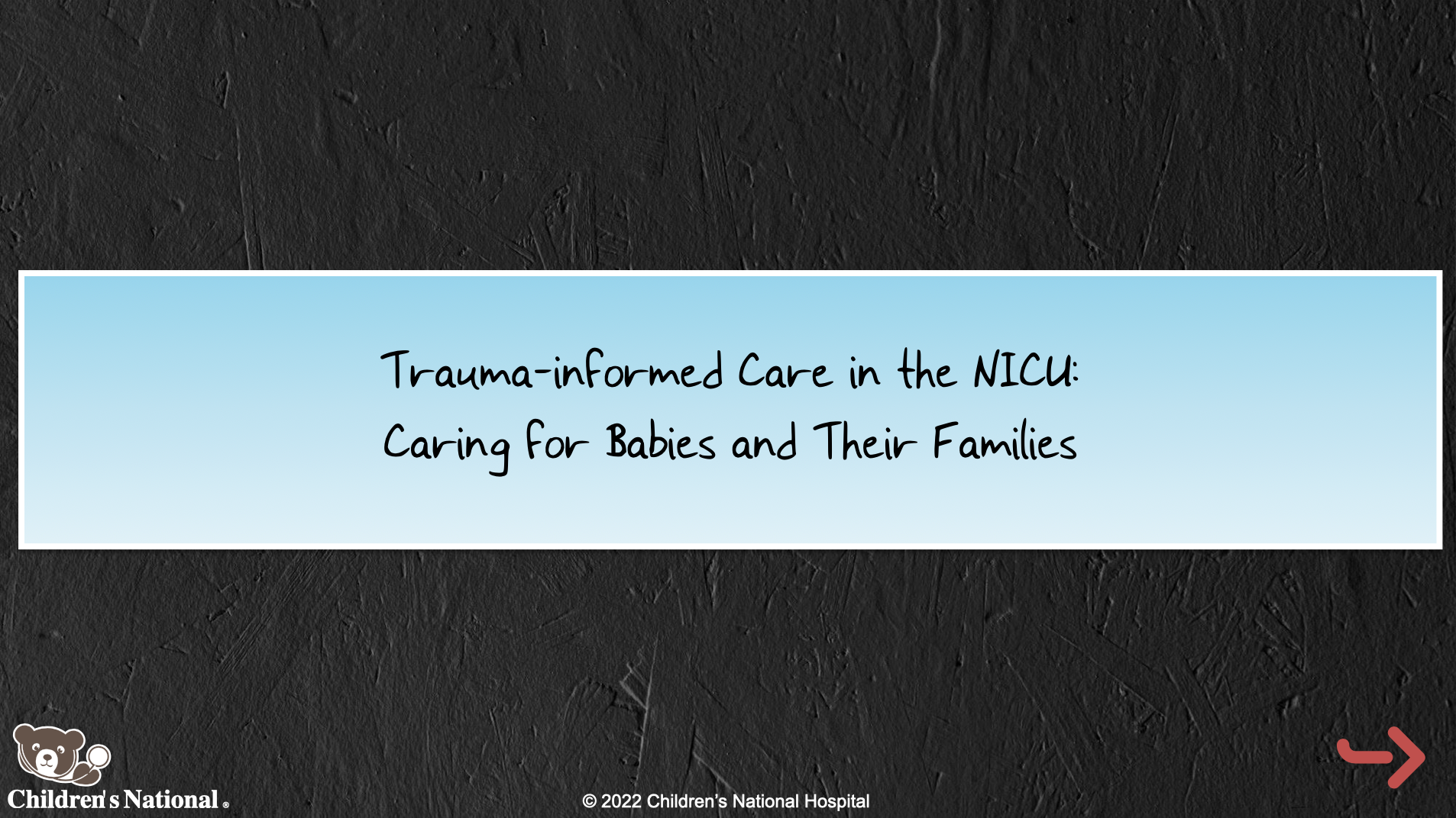 Trauma-informed Care in the Neonatal Intensive Care Unit